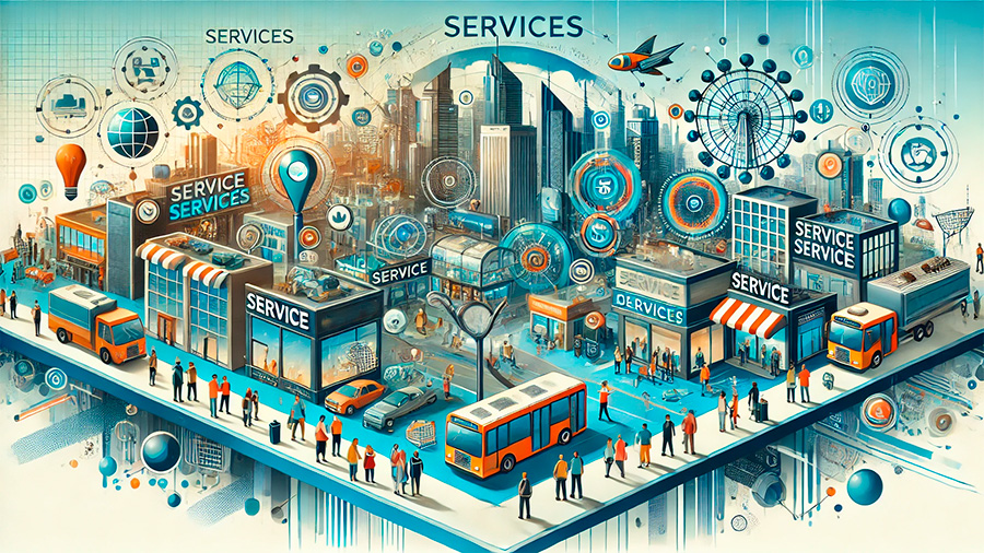 Why services outpace